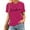 Hot Pink, variant on Tittly T Shirts for Women Spring Tops for Women Grandma Shirts For Women Shirt Heart Printed Casual Short Sleeve Tee Top Graphic Tees Tshirts Shirts Beige L