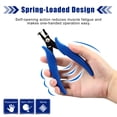 thumbnail image 3 of LEONTOOL 100Pcs Micro Sander Kit Micro Detail Sander Micro Finishing Sander Paper Hook & Loop Aluminum Oxide Sandpaper 120 Grit 3.5x1.2 Inch for Wood Metal Small Projects Tight Spaces Polish Work, 3 of 7