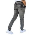 thumbnail image 2 of Pantalón de mezclilla stretch John Silver  Corte skinny Color gris batik, 2 of 2