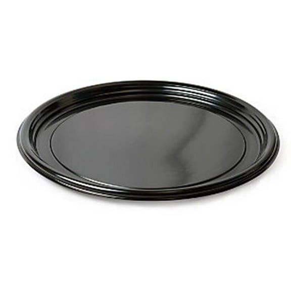 Fineline Settings 7610TF Medium Vintage Black Serving Tray