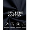 thumbnail image 5 of COOFANDY Men's Casual Blazer Slim Fit Black Suit Jackets Cotton Herringbone Sport Coats, 5 of 5