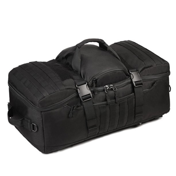 Soidarity Paquete de día Nylon Algodón Ciclismo Accesorios Paquetes de mensajero Bolsos de hombro Suministro de escalada impermeable Bolso de senderismo Mochilas de mochilero Negro Soidarity OD023073-01