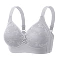 thumbnail image 2 of OVAFBAU Bras for Women Supportive Seamless Push Up Bra T-Shirt Bra Cup Plus Size Lace Wireless Back Closure Breathable Bra Underwears, 2 of 3