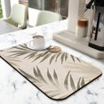 thumbnail image 2 of Achieve Perfect Dryness Vintage Flower Coffee Mat, 19.5x12in - Non-Slip, Absorbent Dish Drying Mats with Rubber Backing, Coffee Drying Mat Crafted from Diatomaceous Material, 2 of 7