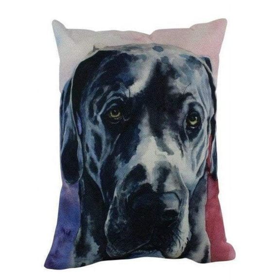 Great Dane Watercolor | Pillow Cover | Dogs | Home Decor | Custom Dog Pillow | Dog Mom | Great Dane | Room Decor | Home Decor | Throw Pillow