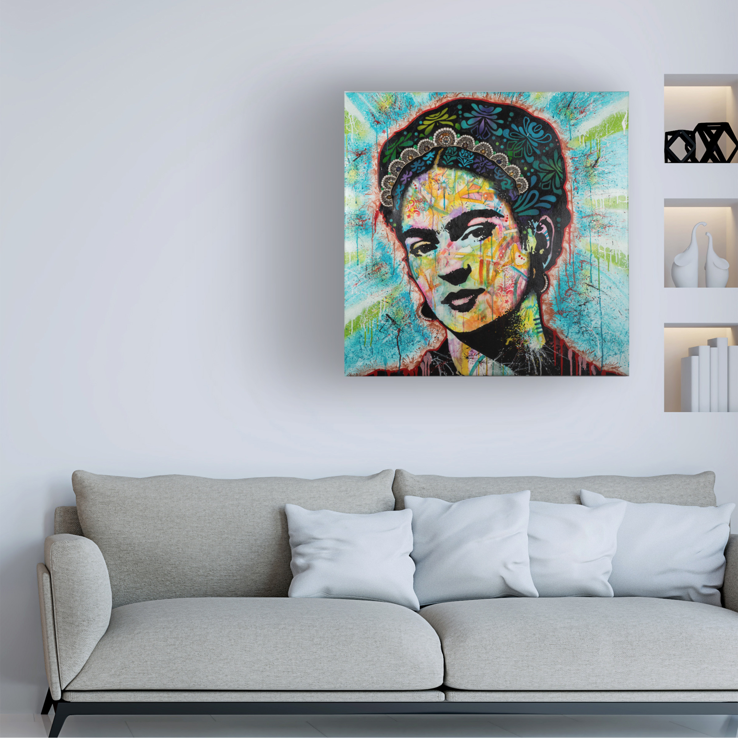 Trademark Fine Art 'Frida' Canvas Art by Dean Russo