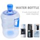 thumbnail image 2 of Cubo de agua purificada de PC con asa resistente al calor, 7,5 l, de plástico, para el hogar y la oficina (azul), 2 of 6
