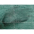 thumbnail image 4 of oneOone Cotton Cambric Teal Green Fabric Crocodile Animal Skin Sewing Material Print Fabric By The Yard 56 Inch Wide, 4 of 4
