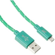 OnHand Micro USB Cable for All Android Devices - Green