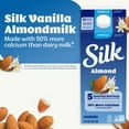 thumbnail image 3 of Silk Dairy Free, Gluten Free Vanilla Almond Milk, Plant Based Milk Half Gallon, 64 fl oz, 3 of 16