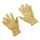 thumbnail image 4 of Par de guantes de soldadura resistentes al desgaste, protección laboral amarilla dividida en vaca para conductores (XL), 4 of 9