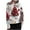 A22-Red, variant on Fartey Christmas Sweater for Women Cute Funny Xmas Open Front Button Down Sweater Cardigans Fall Winter Long Sleeves Knitted Coat Pink 2XL