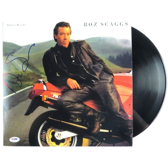 Boz Scaggs Signed Autographed Record Album Other Roads PSA K29427