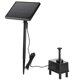 thumbnail image 1 of 220 L/H Ornament Kits Pool Water Fountain Pond Water Sprinklers Garden Fountain Pump Solar Fountain Aerators, 1 of 2