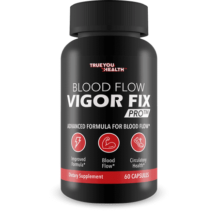 Blood Flow Vigor Fix Pro - Our Best Blood Circulation Supplements for Men - Healthy Blood Flow Supplement Powder - Advanced Blood Flow Care - Boost Blood Flow Pills - Blood Flow Circulation Support