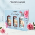thumbnail image 6 of Poamcn Bath and Body Gift Set,Home Spa Gift Set for Women,Rose Scent,3 Piece Set, 6 of 6