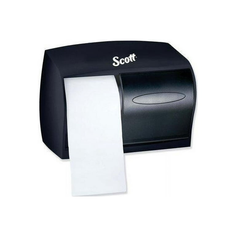 LARGE SIZE TOILET TISSUE DISPENSER VALOR MATT BLACK - Jofel