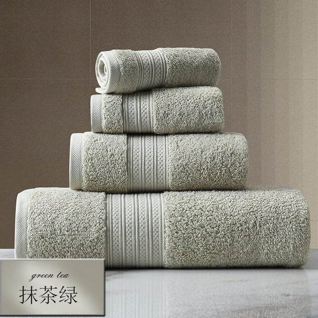 Nvzi toalla de baño multiusos para uso en el baño, fitness, deportes, 12,99 x 12,99 pulgadas (verde)