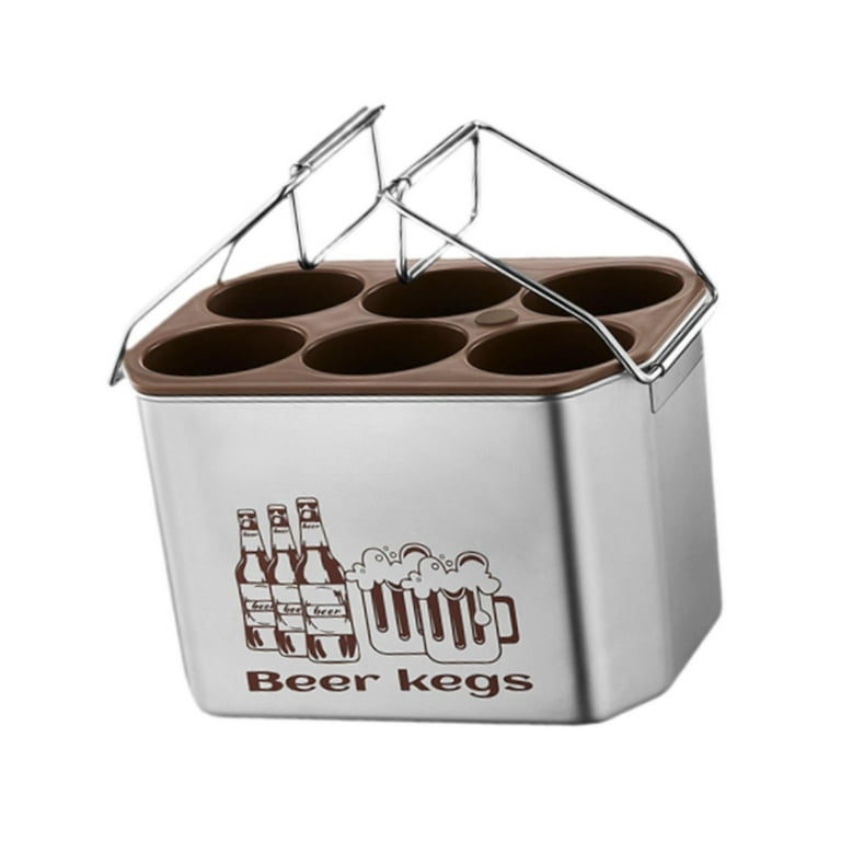 BAOSITY 6 Beer Bottle Carrier Ice Beer Beer Drink Holder Water