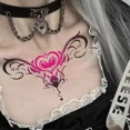 thumbnail image 3 of Juego de 6 uds de pegatinas de tatuaje a prueba de agua, tatuaje falso duradero para chica, tatuaje de útero sexual falso 3d para mujer, Abdomen temporalrsirsiproducto, 3 of 5