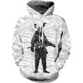 thumbnail image 3 of Sudadera con capucha con estampado gráfico de máscara fantasma para hombre, sudadera con estampado 3D de samurái japonés, sudadera informal, sudaderas holgadas, camisetas de manga larga, 3 of 5