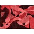 thumbnail image 1 of Ahgly Company Indoor Rectangle Oriental Red Modern Area Rugs, 2' x 3', 1 of 4