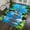 D, variant on Suncoda Floor Rug, The Living Room Carpet Is Geometrically Good for Household Use The Bedroom Is Covered with Floor Mats and The Bedside Carpet Is Used As Floor Mat