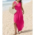 thumbnail image 3 of ZANKLEY Summer Dresses Maxi Dress Vacation Beach Sundresses 2026 with Pockets, 3 of 7