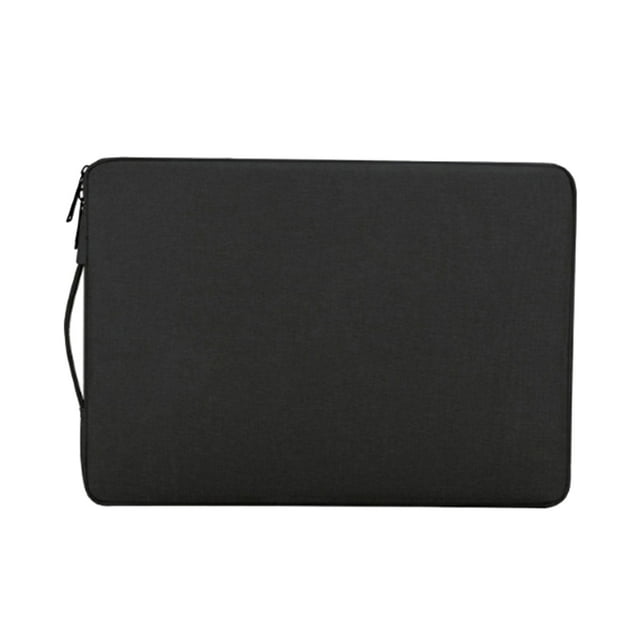Methold Bolsa de transporte Universal antiarañazos para ordenador portátil, funda protectora de poliéster con cierre de cremallera para ordenador Carpetas de archivos Negro 14 pulgadas