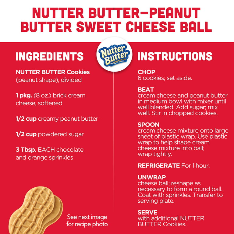Nutter Butter Peanut Butter Sandwich Cookies Family Size, 16.0 oz - Ralphs