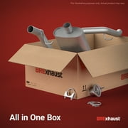 BRExhaust OE Replacement Exhaust System Kit 106-0226: Compatible with 2005-2012 Toyota Tacoma 2.7L