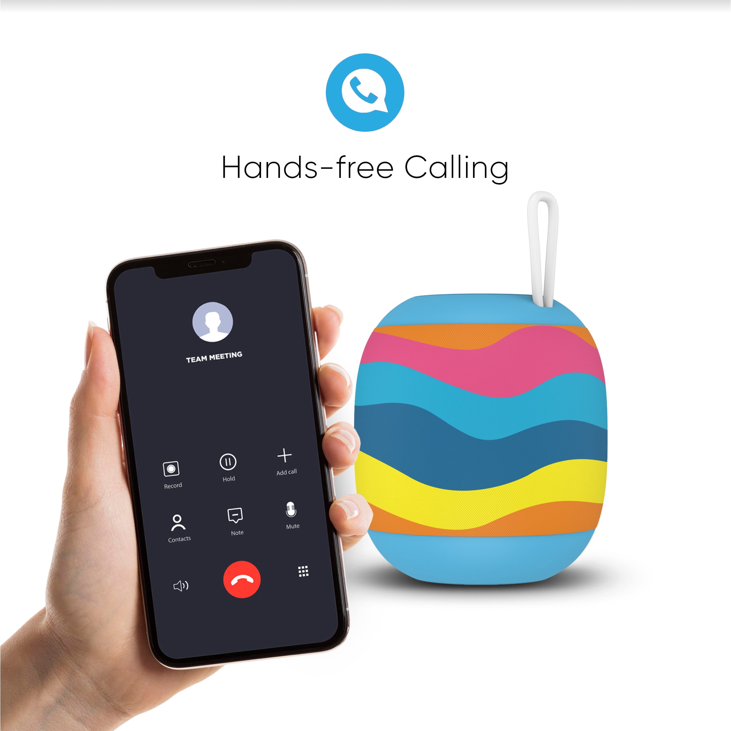 onn. Portable Bluetooth Speaker