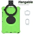 thumbnail image 6 of Dteck Slim Case for Samsung Galaxy Tab A8 10.5" 2022 (SM-X200/X205/X207), Kids with Rotating Kickstand Handle and Shoulder Strap Heavy Duty Shockproof Case, Green, 6 of 9