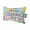 LightBLue, variant on Children's Day Outdoor Pillows for Chaise Lounge Chair Waterproof Lumbar Pillows with Insert&Adjustable Elastic Strap Beach Headrest Pillow Cartoon Cute Sun Nature Flowers Leaf Pool Pillow 11"x16"