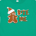 thumbnail image 4 of Inktastic Bite Me Gingerbread Boys or Girls Toddler T-Shirt, 4 of 5