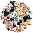 thumbnail image 2 of 35pcs-150pcs Colorful Instrument Stickers Fun Music Stickers Cartoon Instrument Stickers for Phones Laptops Suitcases, 2 of 9