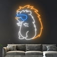 thumbnail image 4 of Handmadetneonsign Hedgehop Neon Light, Hedgehop Led Light, Hedgehop Led Sign, Hedgehop Neon Sign, 4 of 5