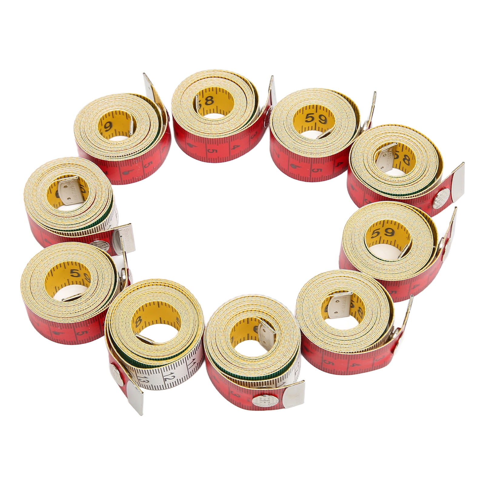 Craft Tape Measure, Soft Measuring Tape 10pcs Portable  For Cutting