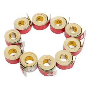 Craft Mesure de bande, bande de mesure douce 10pcs Portable pour la coupe
