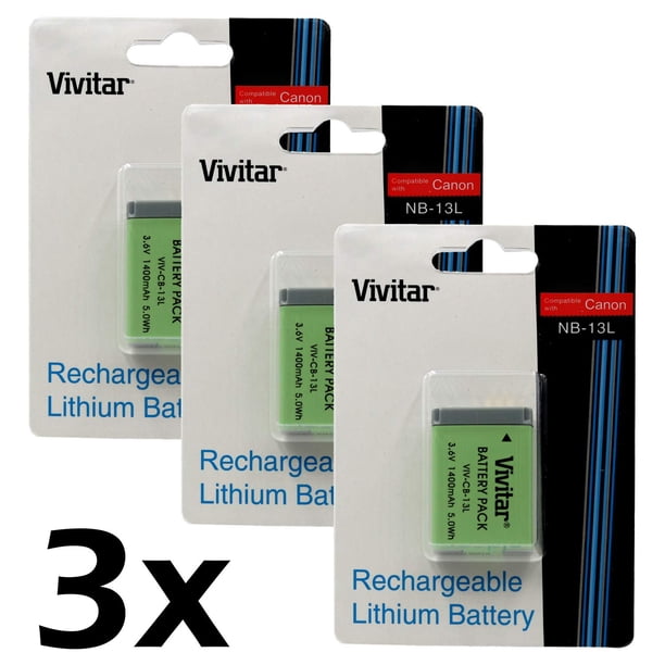 Batería Teds Electronics Li-ion 1400 mAh para Canon NB-13L