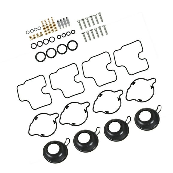 4Pcs Carburetor Carb Rebuild Repair Kit Diaphragm Fit for Honda CBR600F4 1999-2000