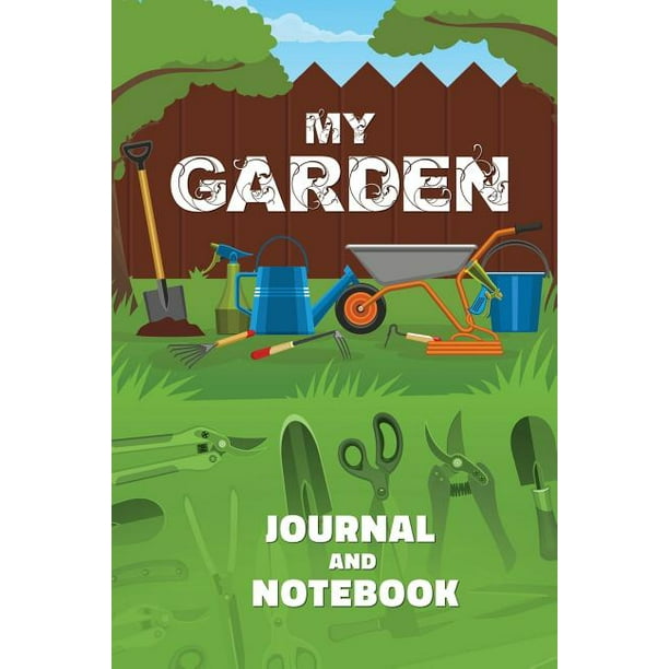 My Garden Journal and Notebook Gardener Log, Note Book, Gardening