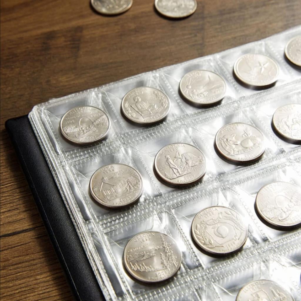 Youthyao Portable 300 Slot Coin Collection Book Material Currency Storage For Numismatists