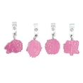 thumbnail image 2 of Retractable Badge Reel, Cute 4pcs ID Name Badge Holder  for Doctor for Student, 2 of 8