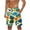 Green, variant on Men's Hawaiian Board Shorts Swim Trunks Shorts with Elastic Waist Drawstring Quick Dry Summer Shorts for Resort Lounging Purple-1 XXL