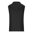 thumbnail image 5 of Mens Tank Top Beach Summer Casual Fashion Sports Sleeveless Hooded Blouse Vest Sleeveless Tank Top, 5 of 5