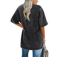 thumbnail image 2 of Sherrylily Women Oversized T Shirts Vintage Tees Crewneck Summer Short Sleeve Tunic Fashion Tops, 2 of 6