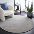 thumbnail image 2 of SAFAVIEH Metro Jocin Distressed Area Rug, Blue/Ivory, 6' x 6' Round, 2 of 8