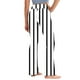 thumbnail image 5 of Odeerbi 2-13 Años Niñas Pantalones de Yoga de Pierna Ancha Pantalones de Entrenamiento A Rayas Baile Pantalones Deportivos Elasticidad Pantalones de Pierna Recta, 5 of 9