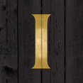 thumbnail image 2 of Harbick, N. 15x15 White Modern Wood Framed Museum Art Print Titled - Gold Alphabet I, 2 of 4